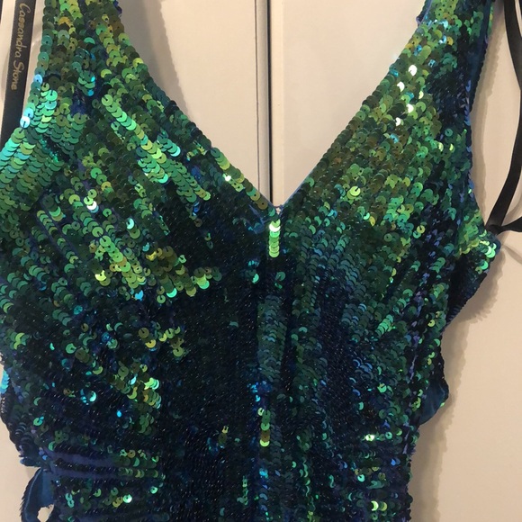 Cassandra Stone Evening Gown - Picture 3 of 7